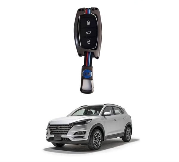 Hyundai Tucson 2020-23 Metal Key Cover