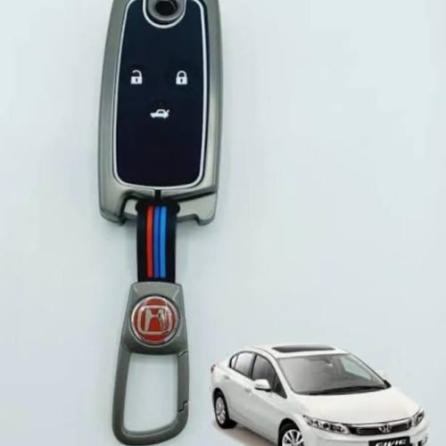 Honda Civic 2015 METAL Key Cover WITH METAL SHALL