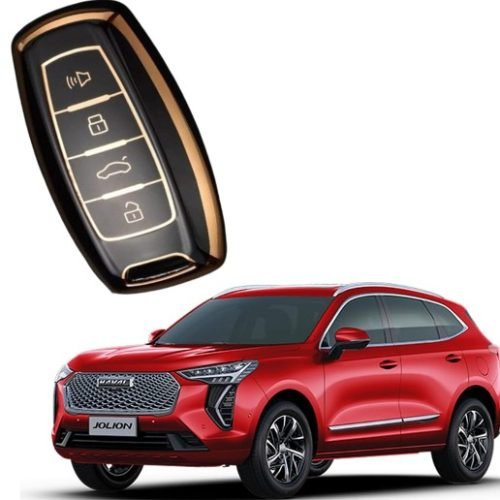 Exclusive Gold-Line Haval H6 and jolion TPU Key Cover