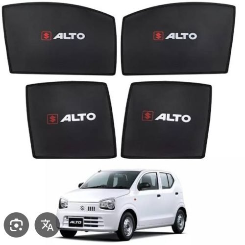 Suzuki Alto 2019-24 High Quality Sunshades with Logo