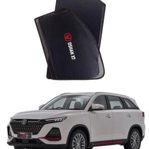 Changan OSHAN X7 High Quality Sun Shade with Logo 4Pcs - Black