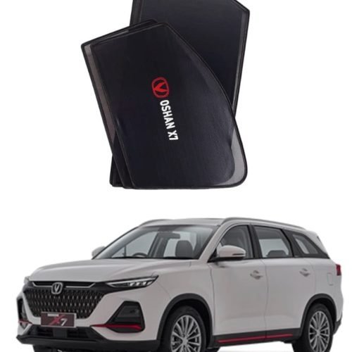 Changan OSHAN X7 High Quality Sun Shade with Logo 4Pcs – Black