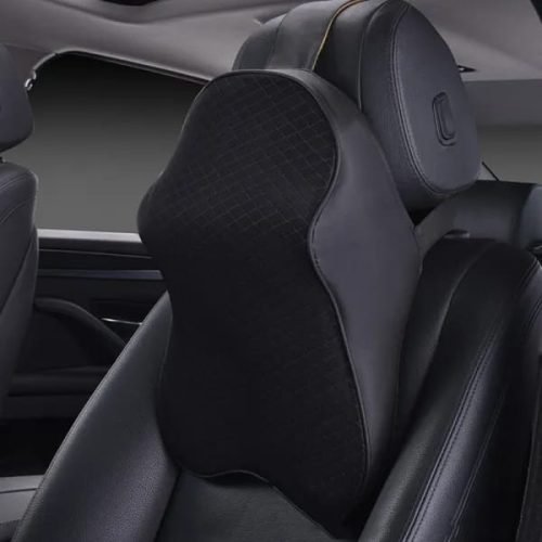 Car Neck Rest Pillow Superior Neck Support Cushion Car Seat Headrest Cushion -Car Neck Pillow for Neck Pain Relief in Office, Driving – Black