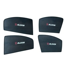 Changan Alsvin High Quality Sun Shade with Logo 4Pcs - Black