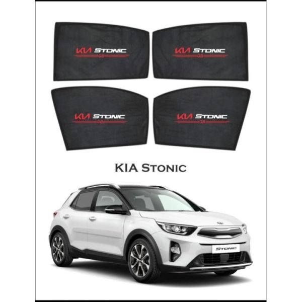KIA Stonic 2020 High Quality Sunshades with Logo