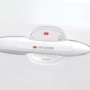 Hyundai 8 Pcs Car Door Handle Door Bowl Protector Transparent